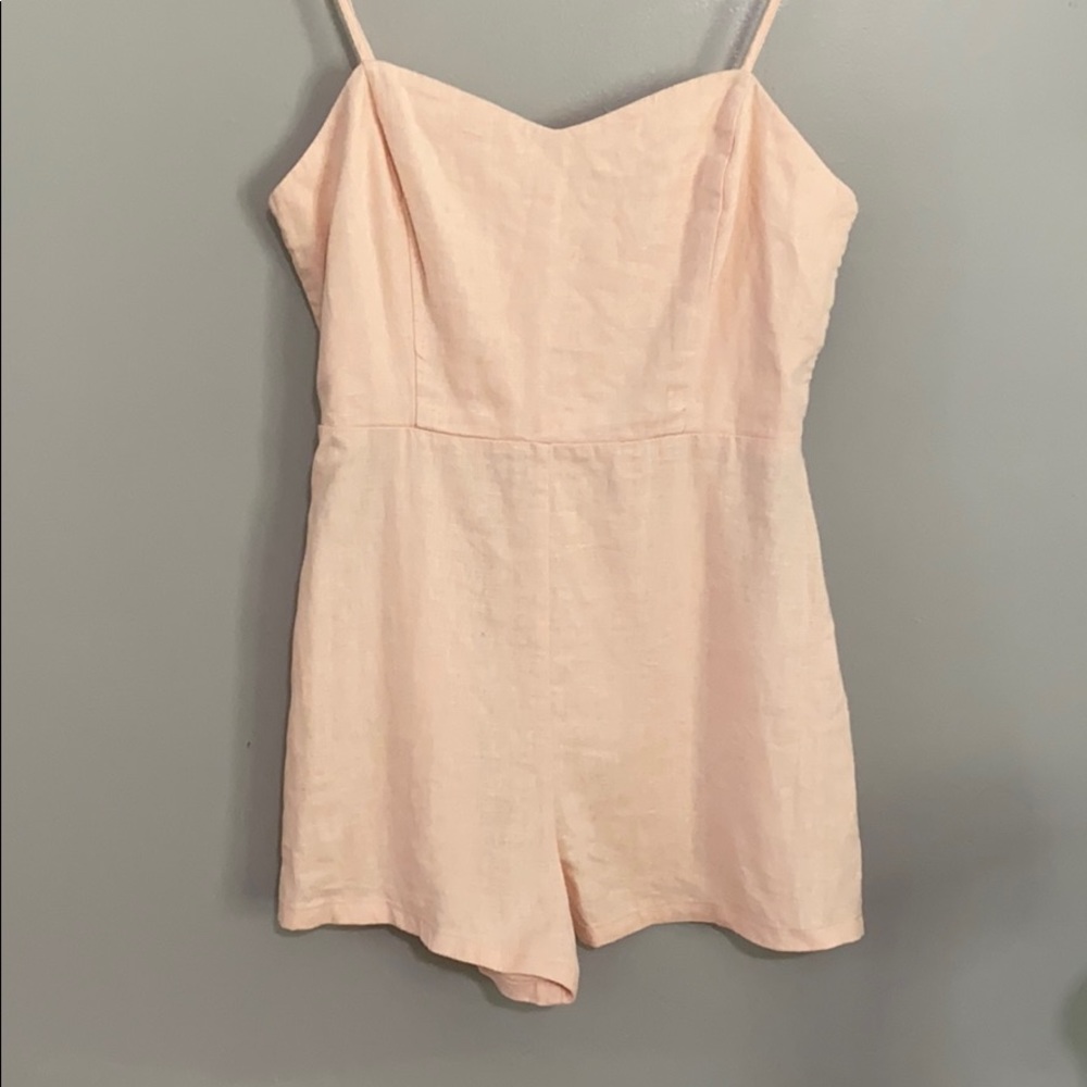 Peach Romper